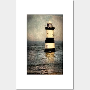 Penmon Trwyn Du Lighthouse Anglesey Posters and Art